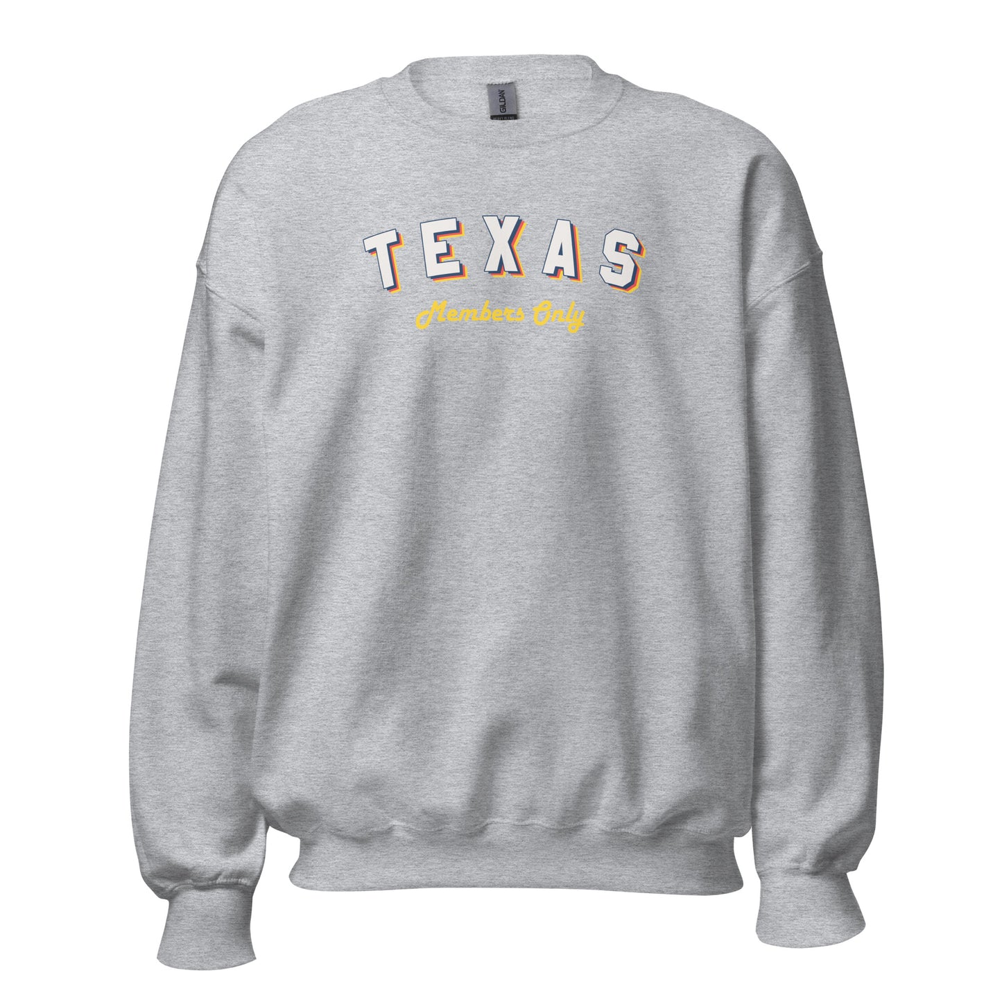 Vintage TX Members Only Crewneck Sweatshirt