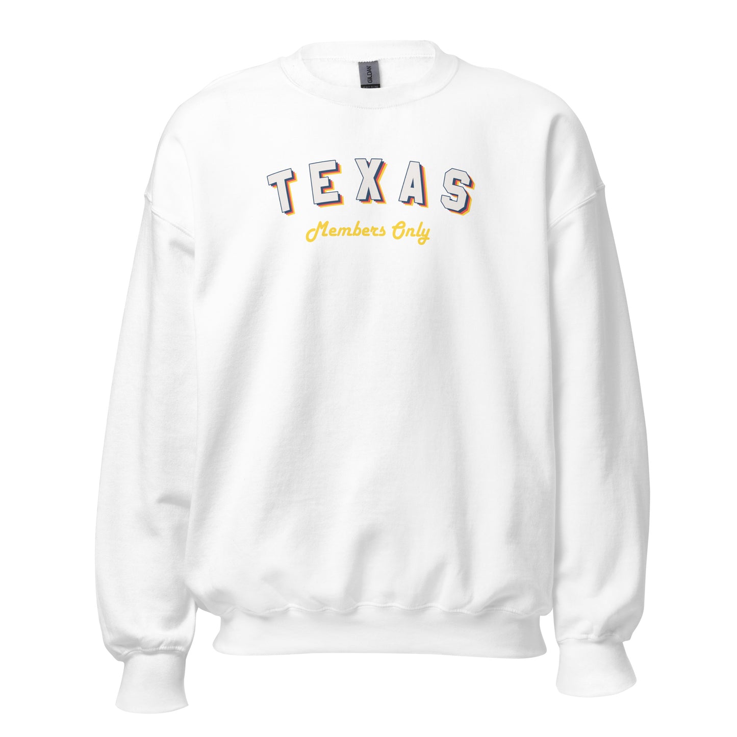 Vintage TX Members Only Crewneck Sweatshirt