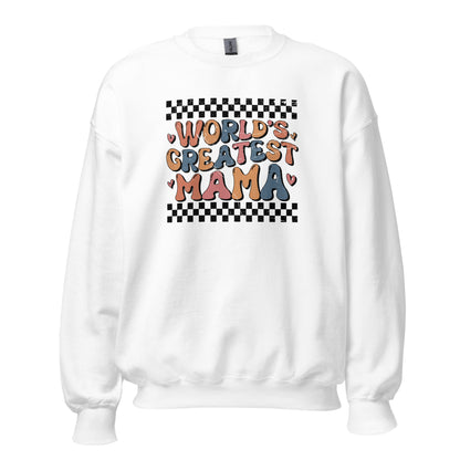 World's Greatest Mama Crewneck Sweatshirt