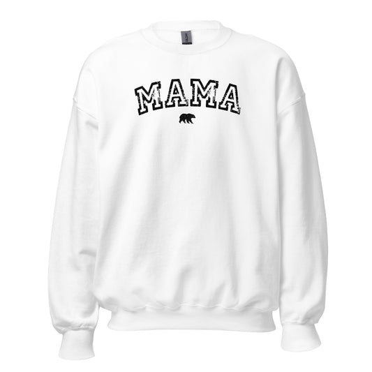 MAMA Bear Crewneck Sweatshirt black letters