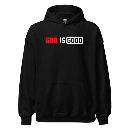 God Is Good Hoodie white