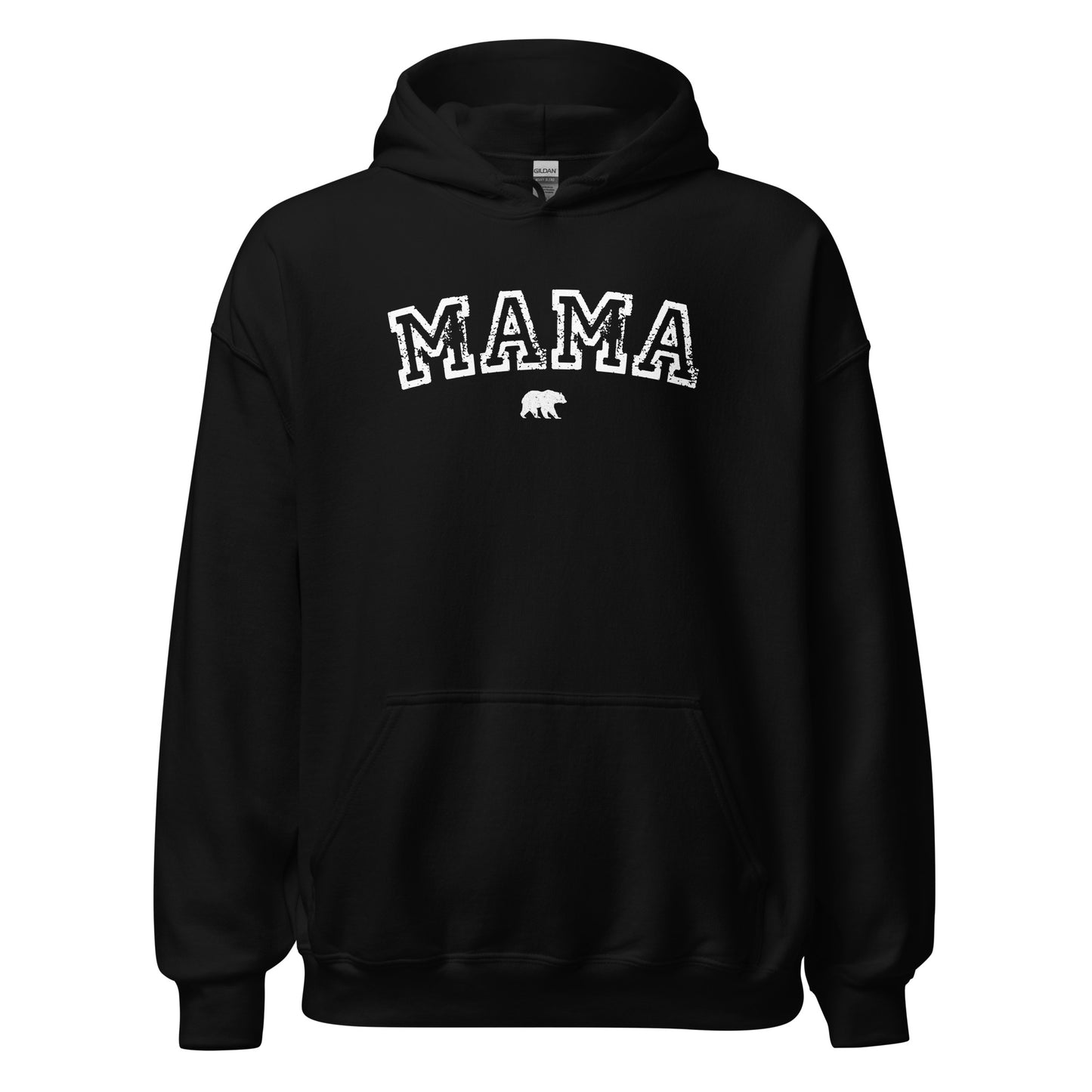 MAMA Bear Hoodie white letters