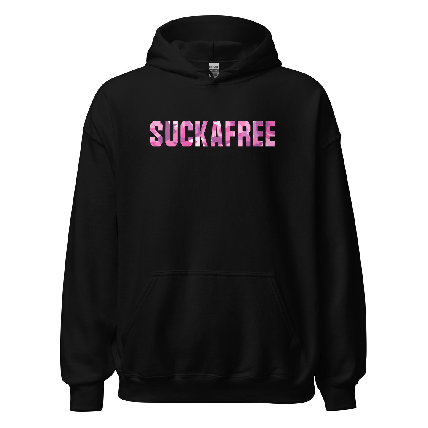 Suckafree Pink Camo Hoodie