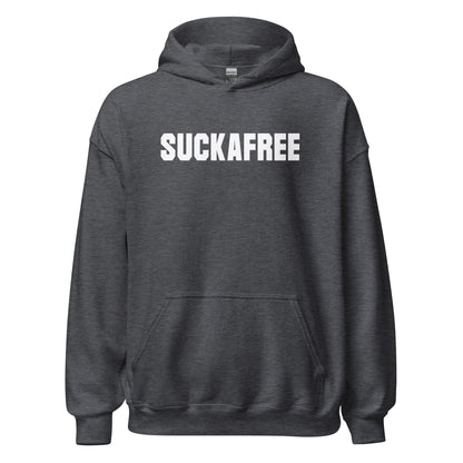 SUCKAFREE Hoodie white letters