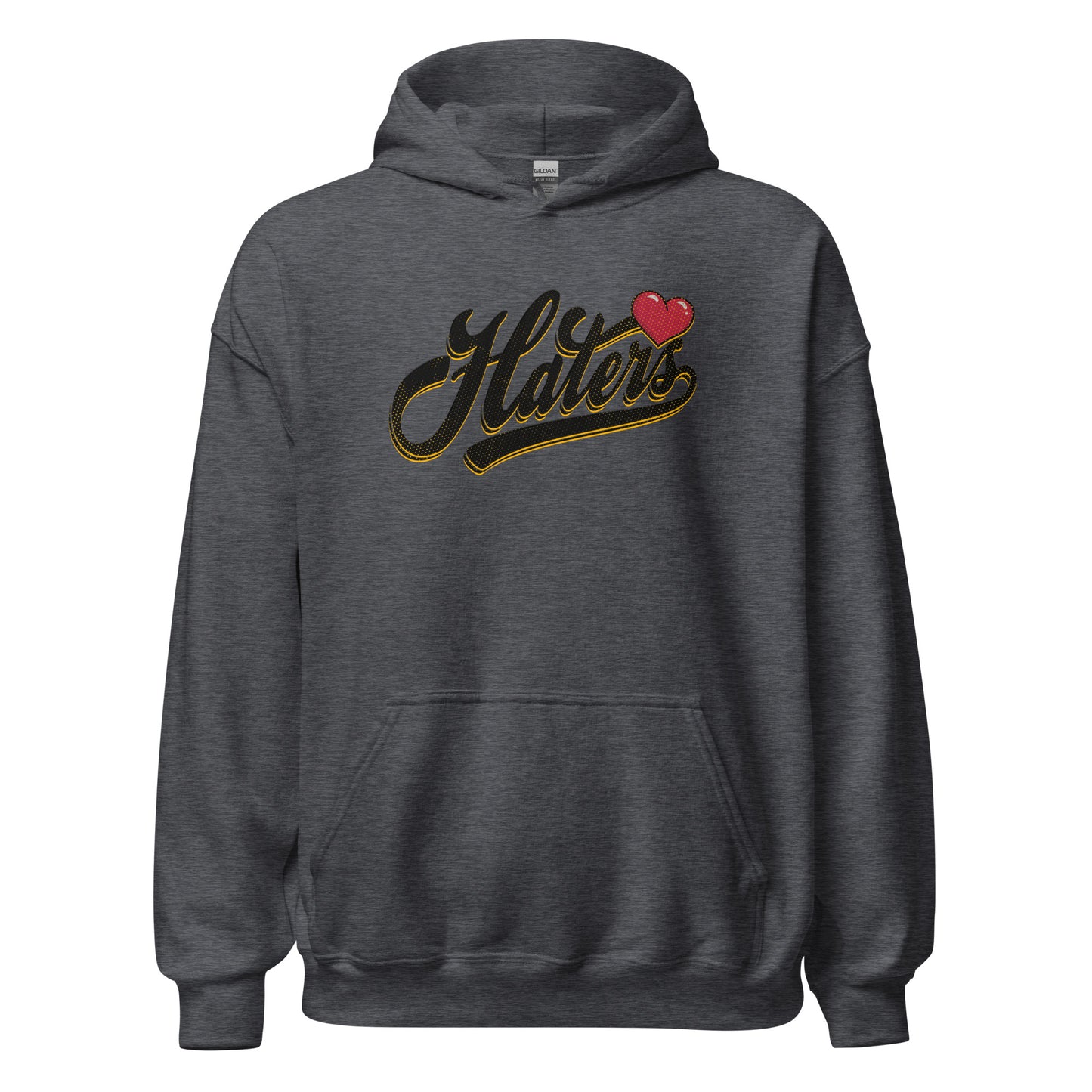 Haters Hoodie black letters