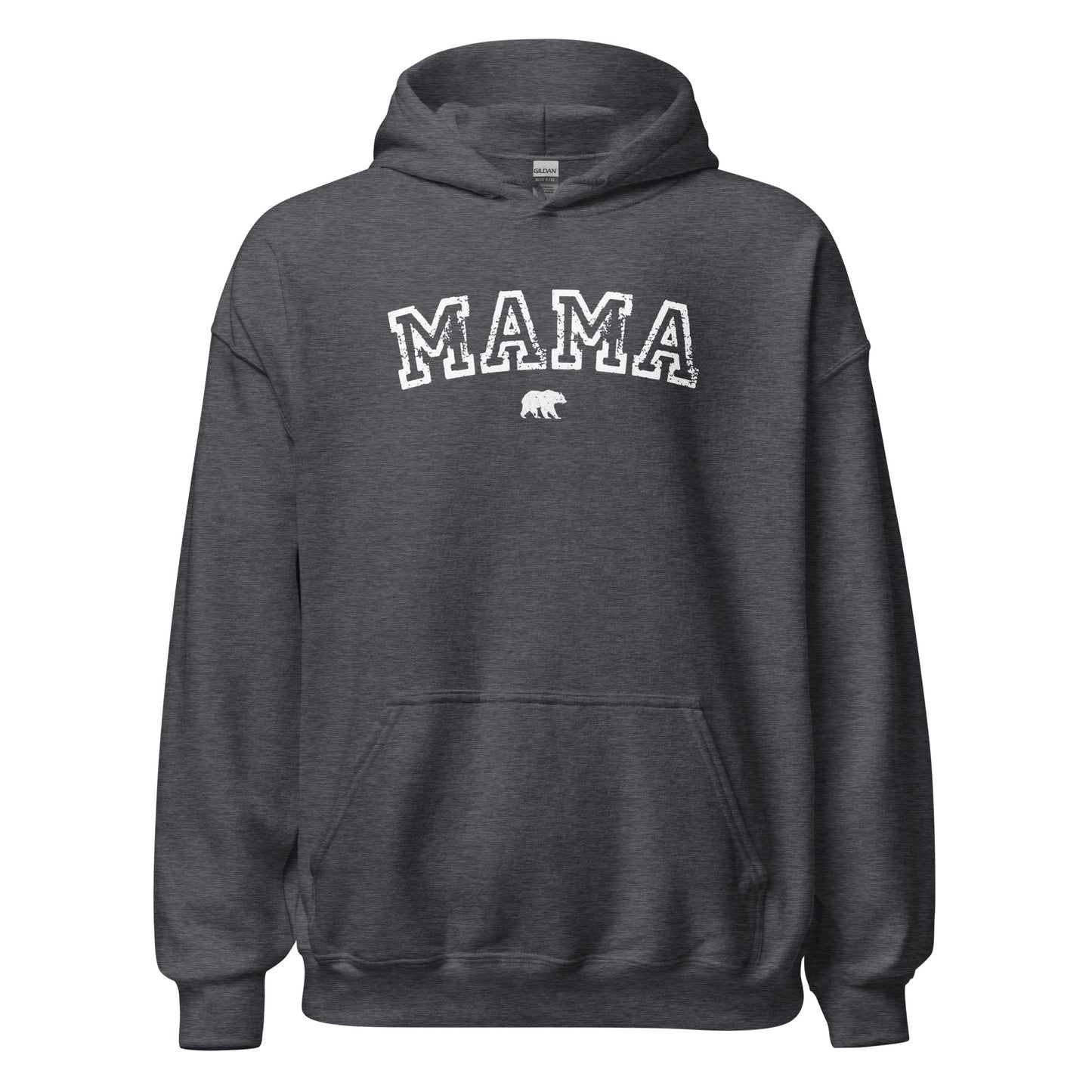 MAMA Bear Hoodie white letters