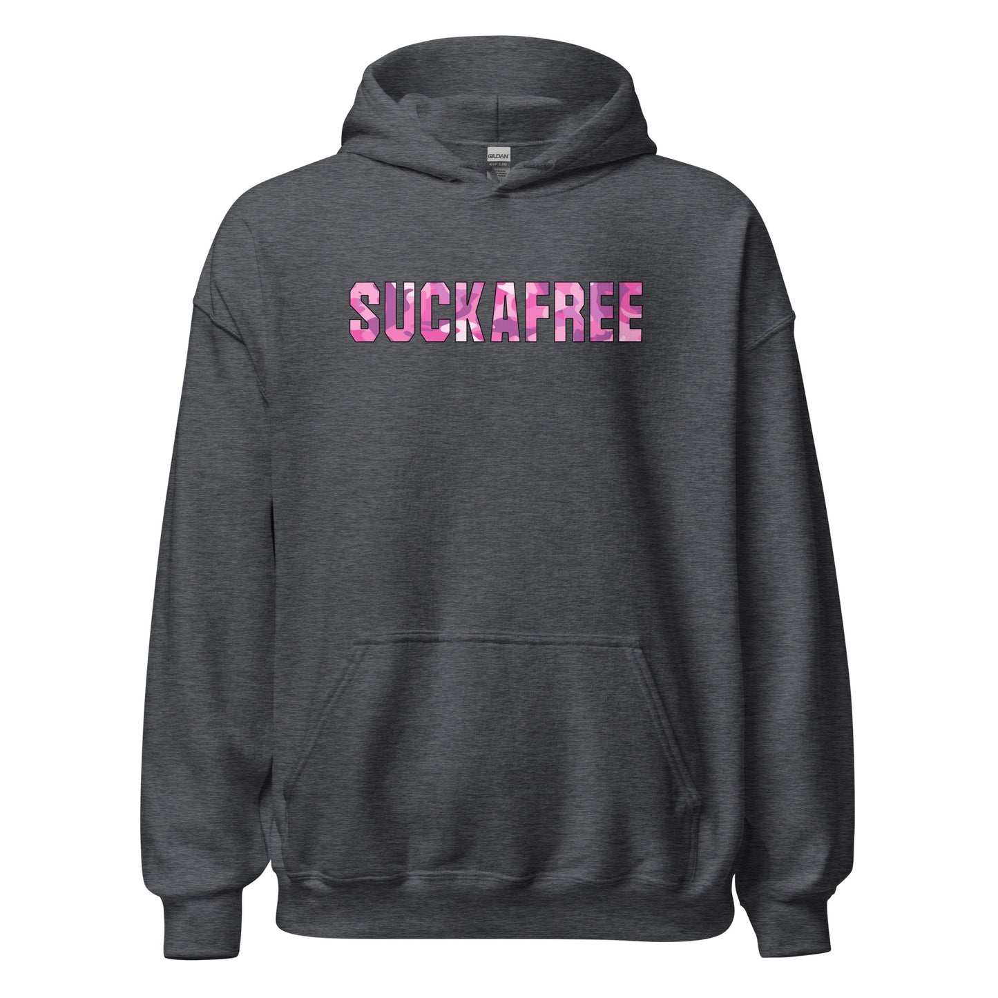 Suckafree Pink Camo Hoodie