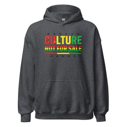 Culture Not For Sale Hoodie black stars