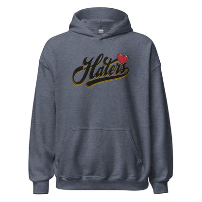 Haters Hoodie black letters