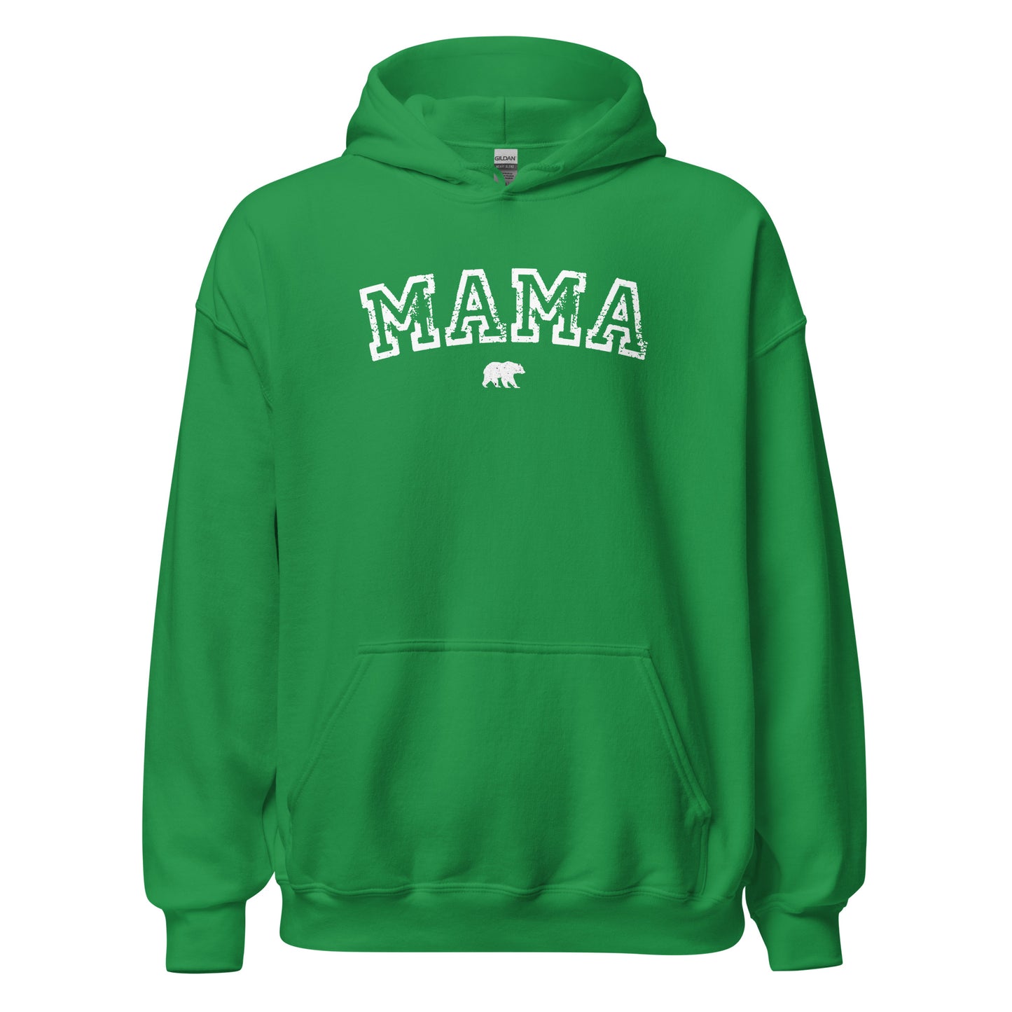 MAMA Bear Hoodie white letters