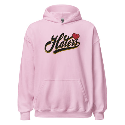 Haters Hoodie black letters