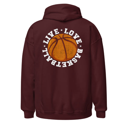 Live Love Basketball Hoodie