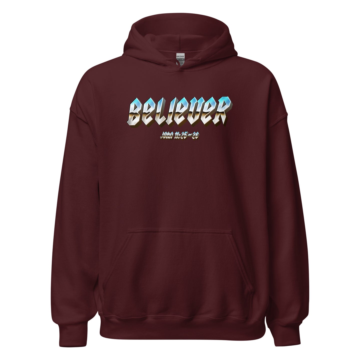 Believer John 11:25-26 Hoodie