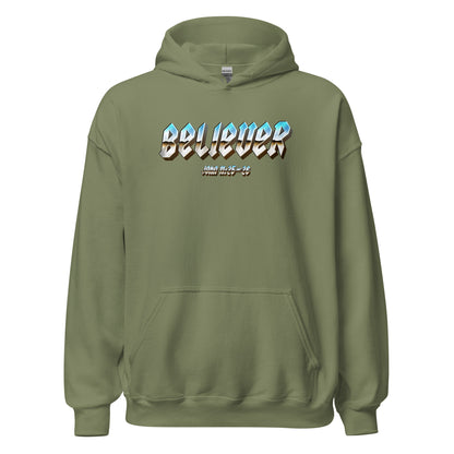 Believer John 11:25-26 Hoodie