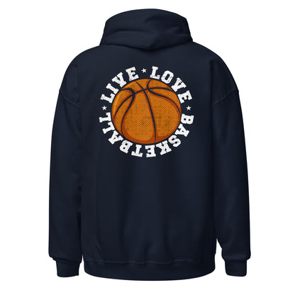 Live Love Basketball Hoodie