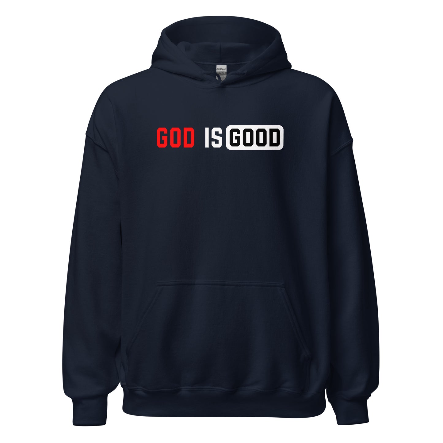 God Is Good Hoodie white