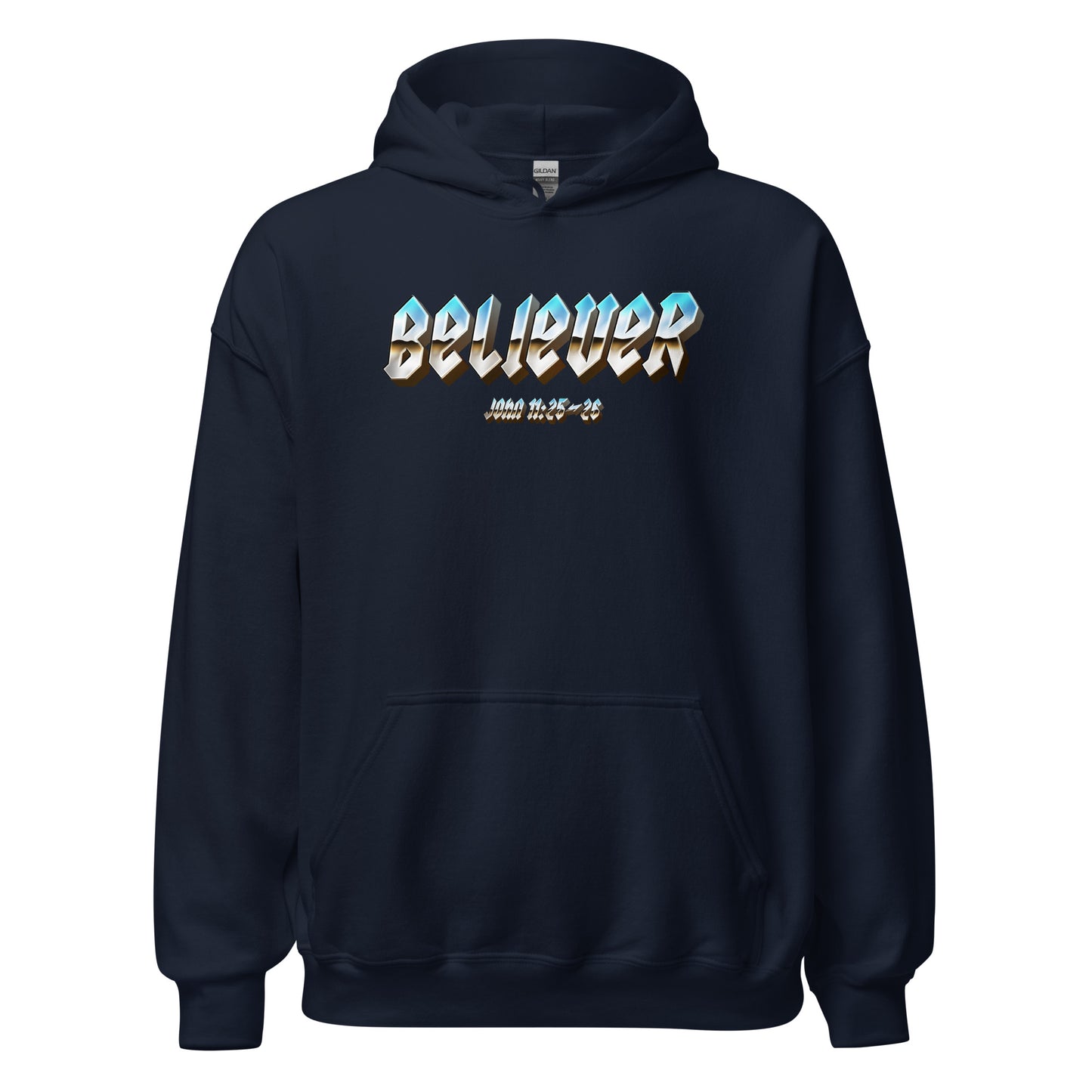 Believer John 11:25-26 Hoodie