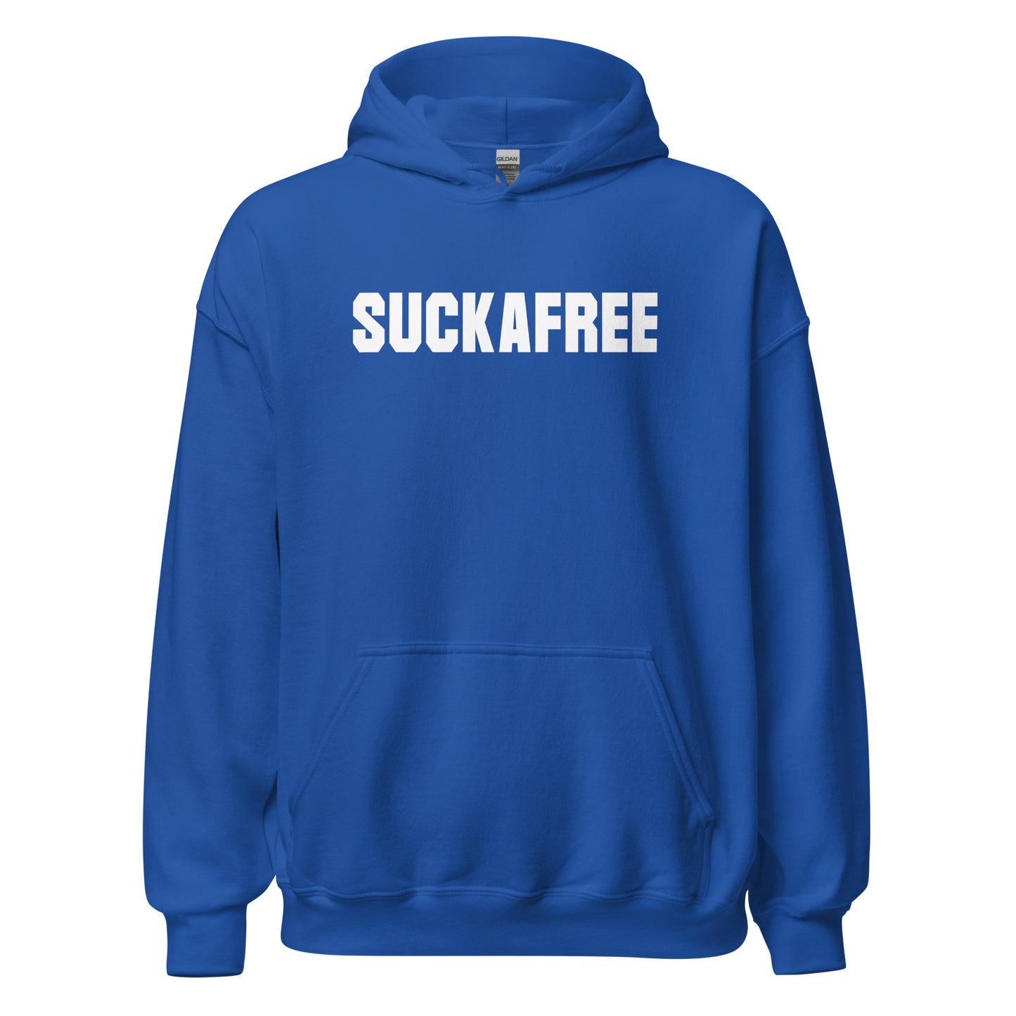 SUCKAFREE Hoodie white letters