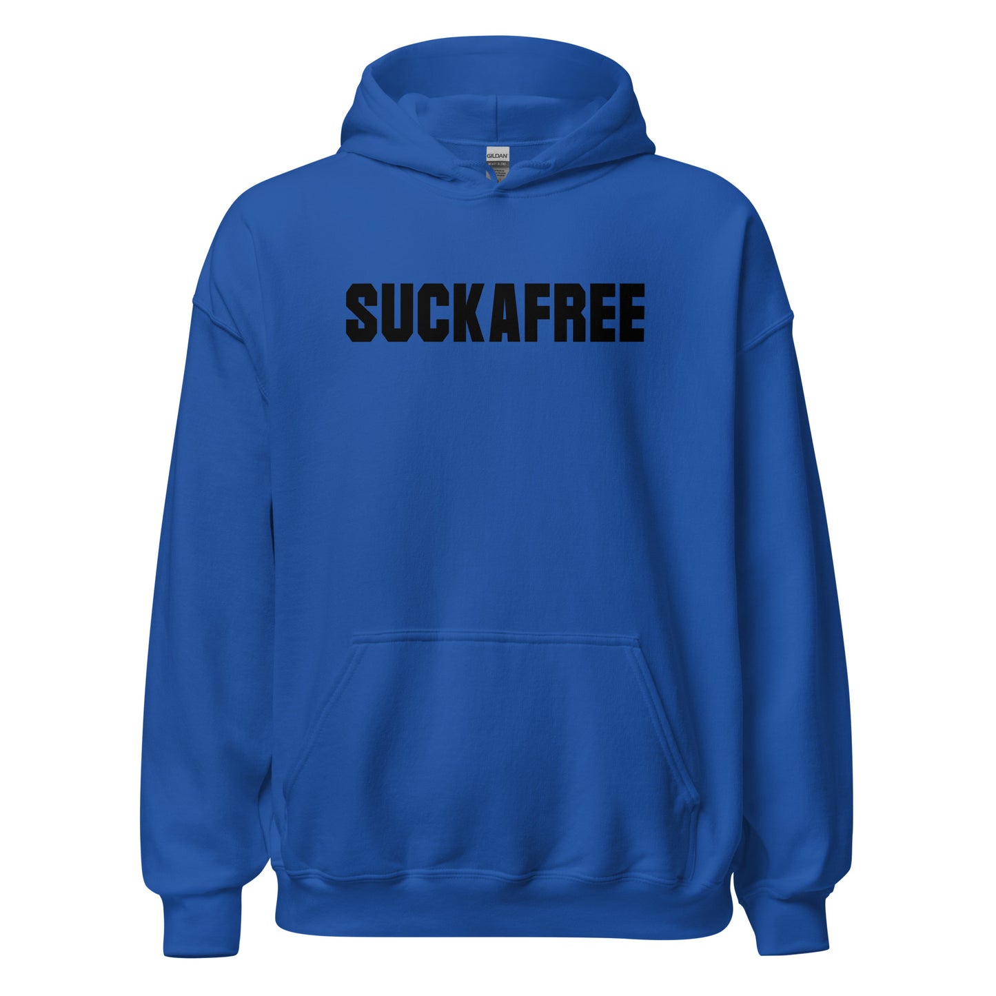 SUCKAFREE Hoodie black letters