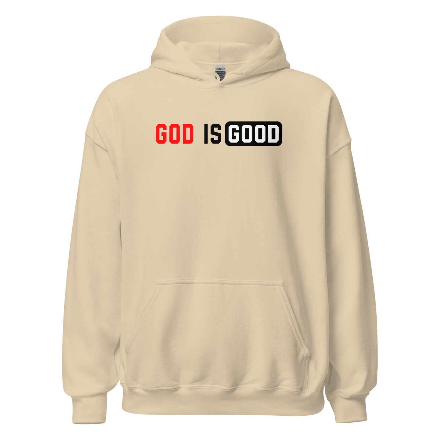 God Is Good Hoodie black