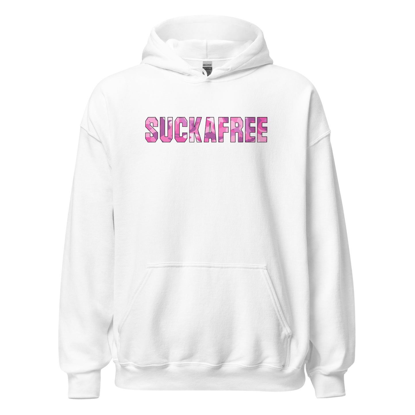 Suckafree Pink Camo Hoodie